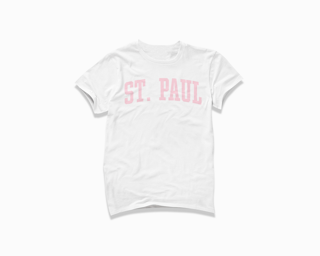 St. Paul Shirt - White/Light Pink
