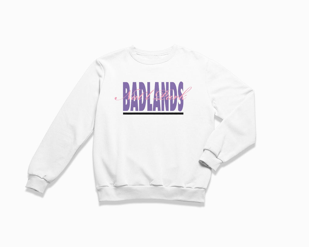 Badlands Signature Crewneck Sweatshirt - White
