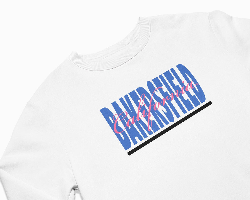 Bakersfield Signature Crewneck Sweatshirt - White