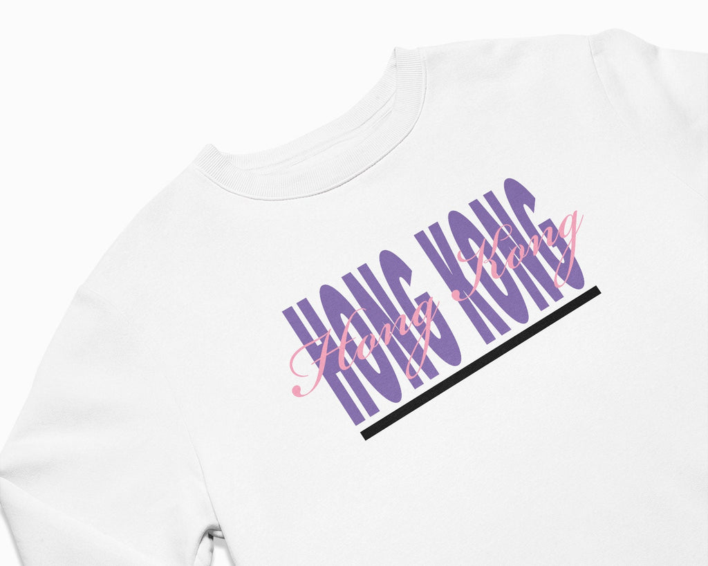 Hong Kong Signature Crewneck Sweatshirt - White