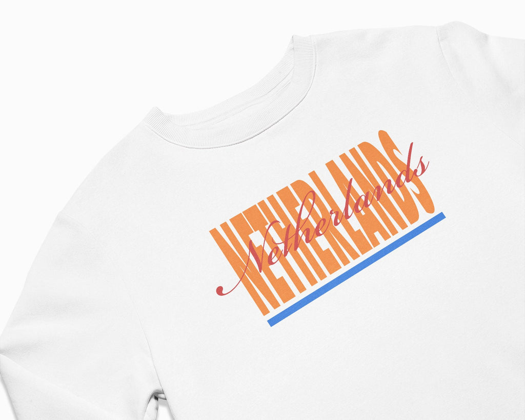 Netherlands Signature Crewneck Sweatshirt - White