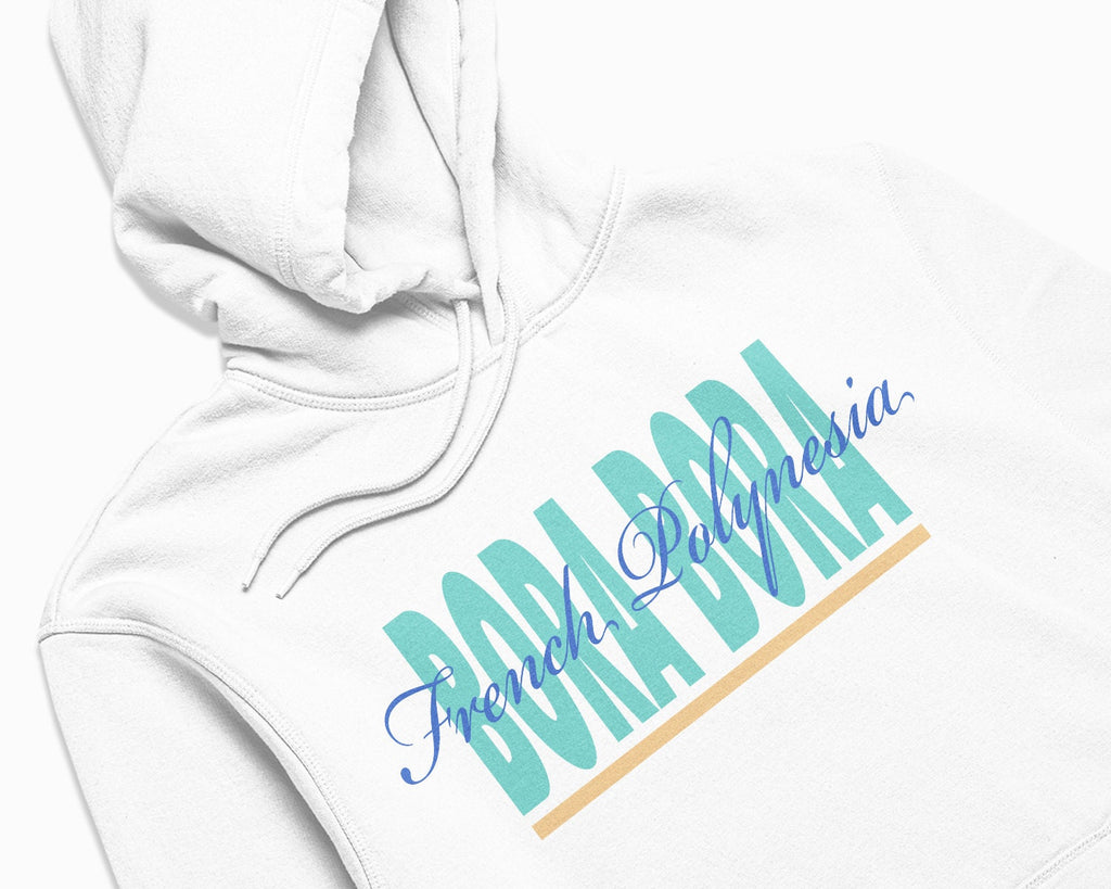 Bora Bora Signature Hoodie - White