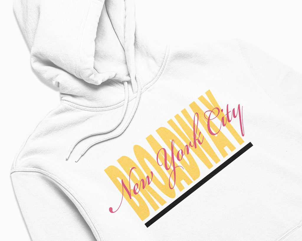 Broadway Signature Hoodie - White