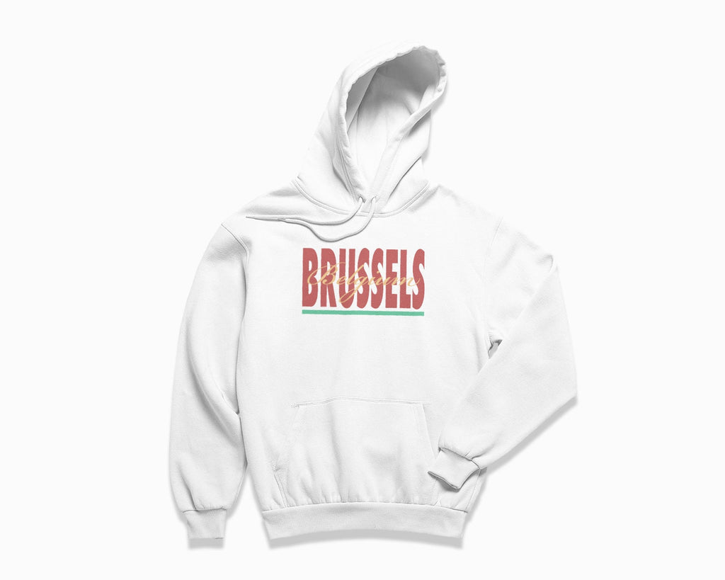 Brussels Signature Hoodie - White