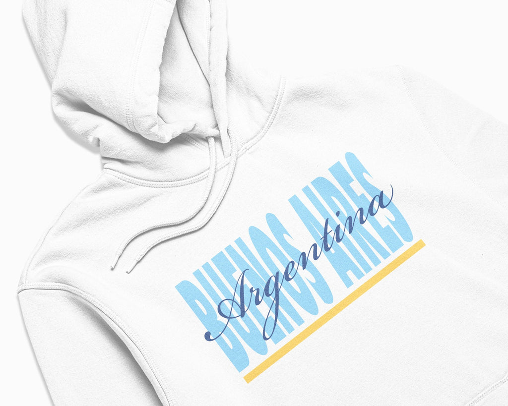 Buenos Aires Signature Hoodie - White