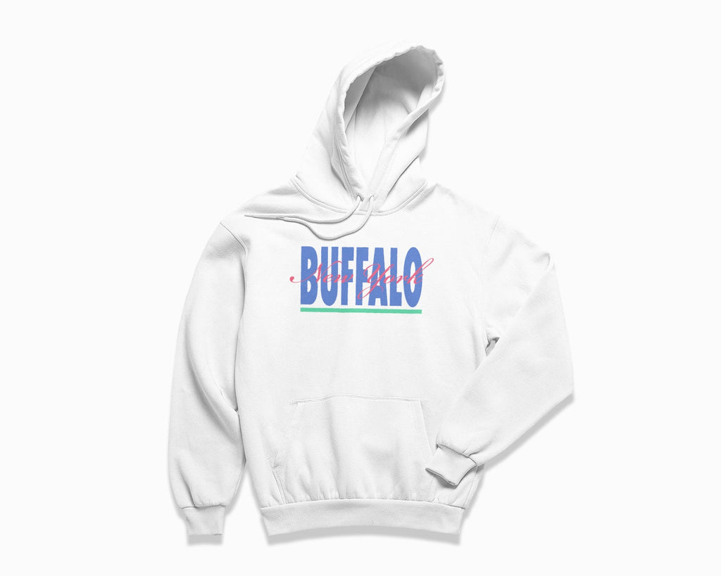 Buffalo Signature Hoodie - White