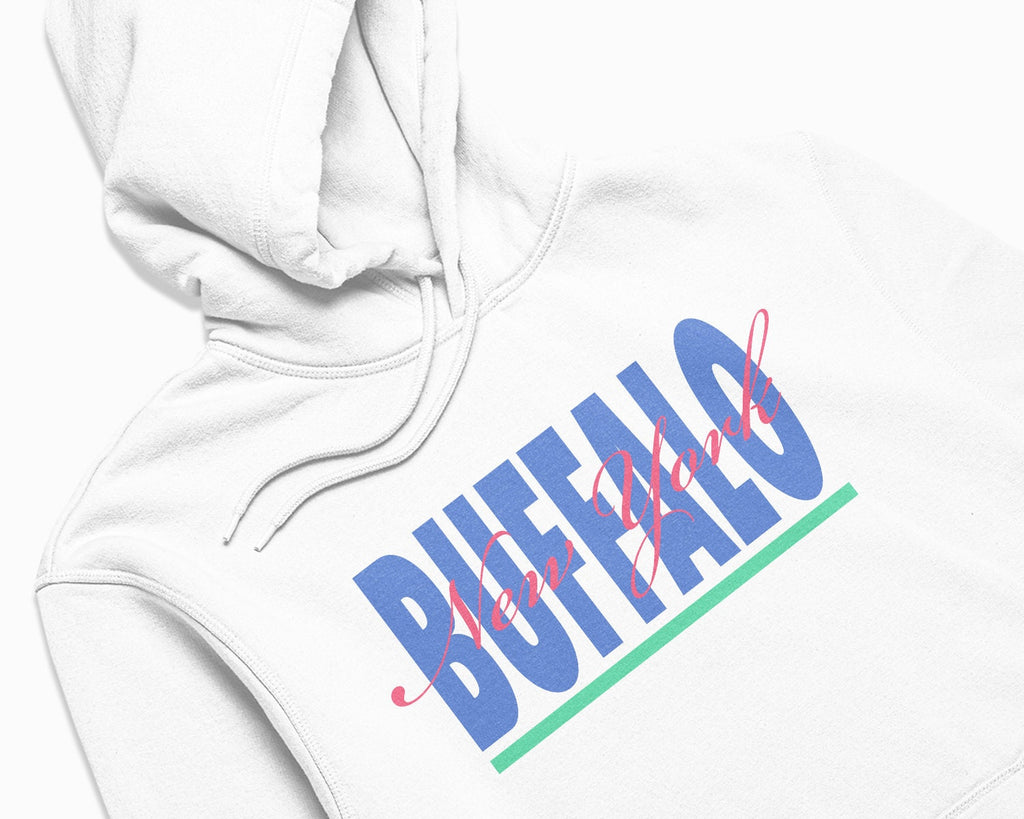 Buffalo Signature Hoodie - White