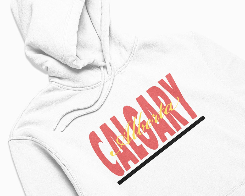 Calgary Signature Hoodie - White