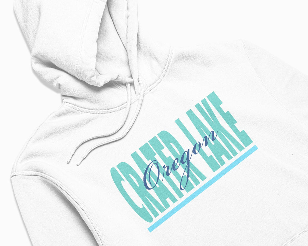 Crater Lake Signature Hoodie - White