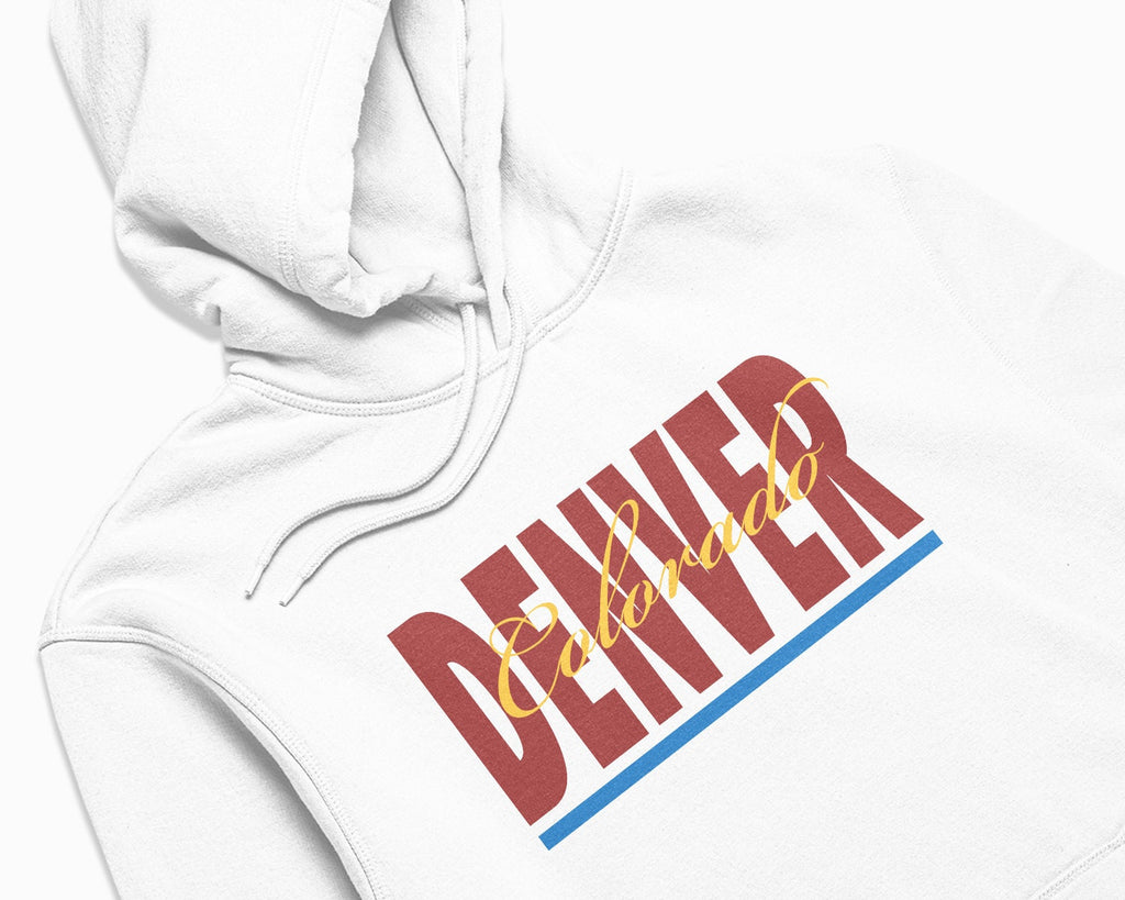 Denver Signature Hoodie - White