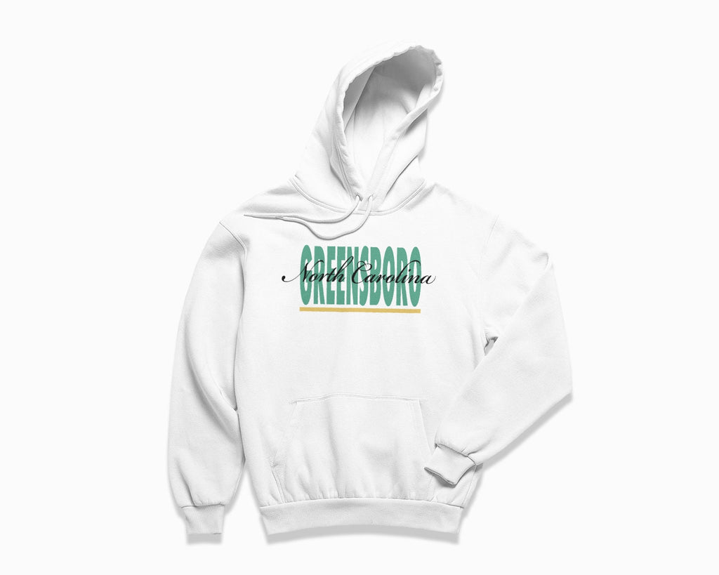 Greensboro Signature Hoodie - White