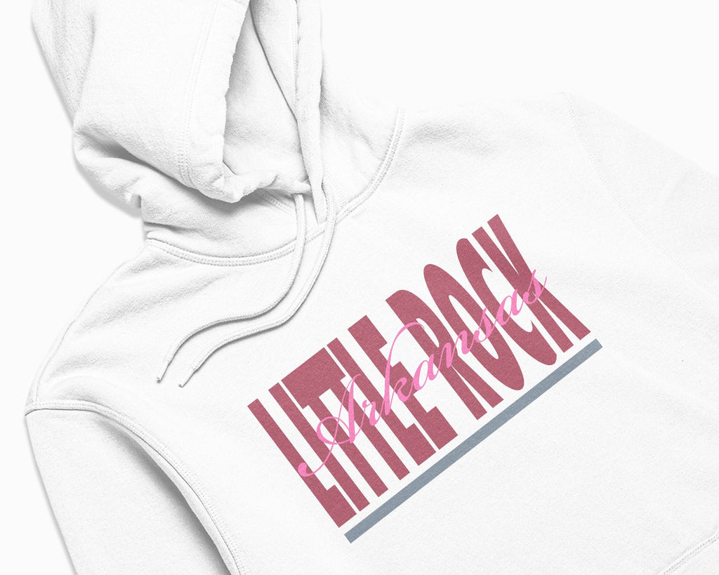 Little Rock Signature Hoodie - White
