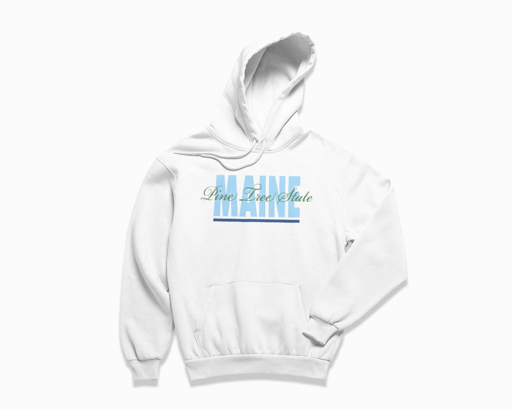 Maine Signature Hoodie - White