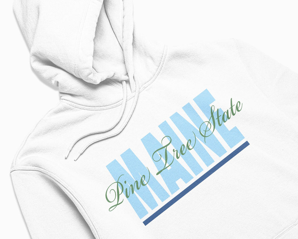 Maine Signature Hoodie - White