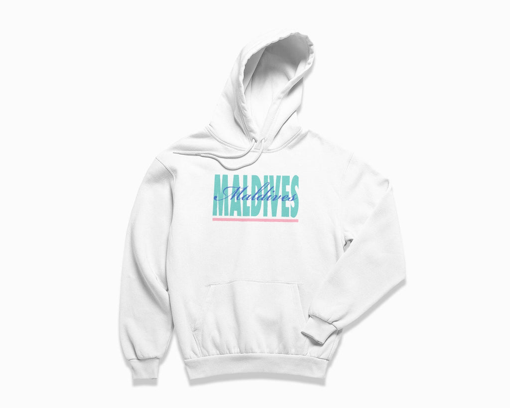 Maldives Signature Hoodie - White