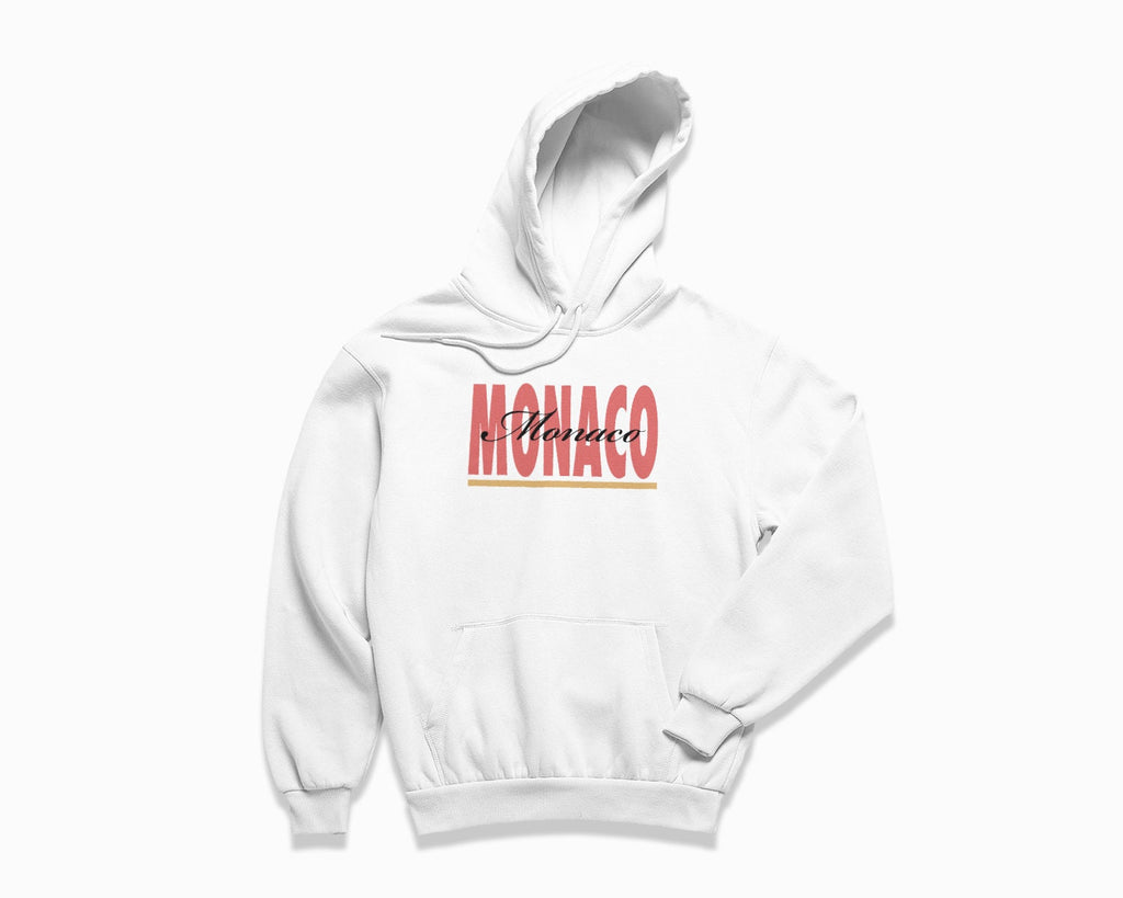 Monaco Signature Hoodie - White