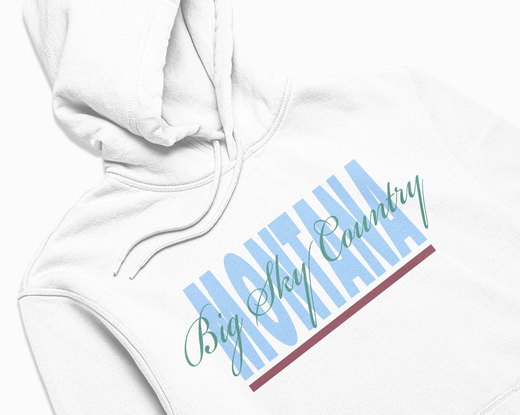 Montana Signature Hoodie - White