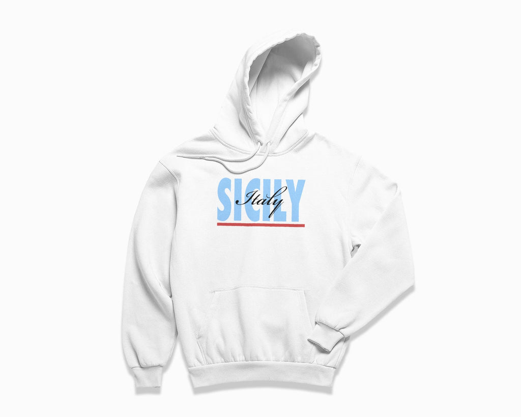 Sicily Signature Hoodie - White