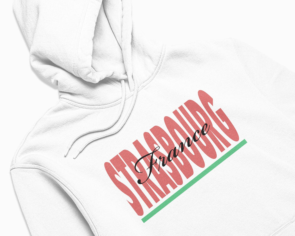 Strasbourg Signature Hoodie - White