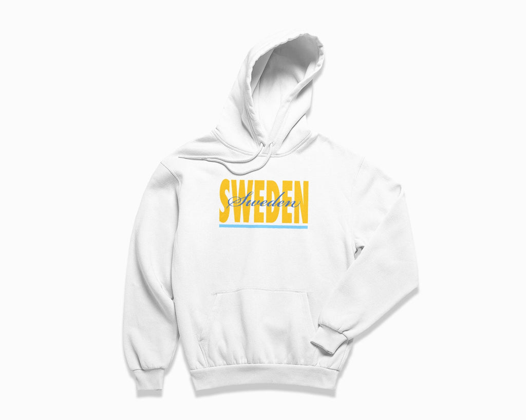 Sweden Signature Hoodie - White