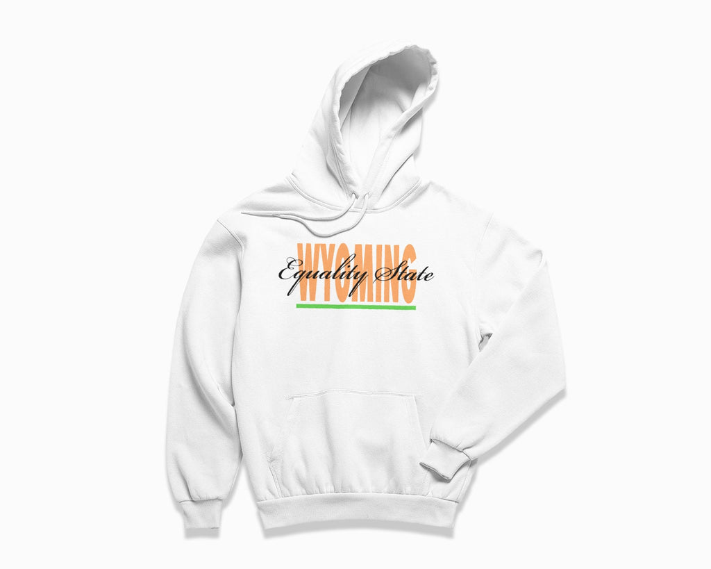 Wyoming Signature Hoodie - White