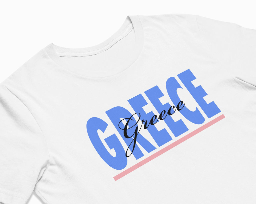 Greece Signature Shirt - White