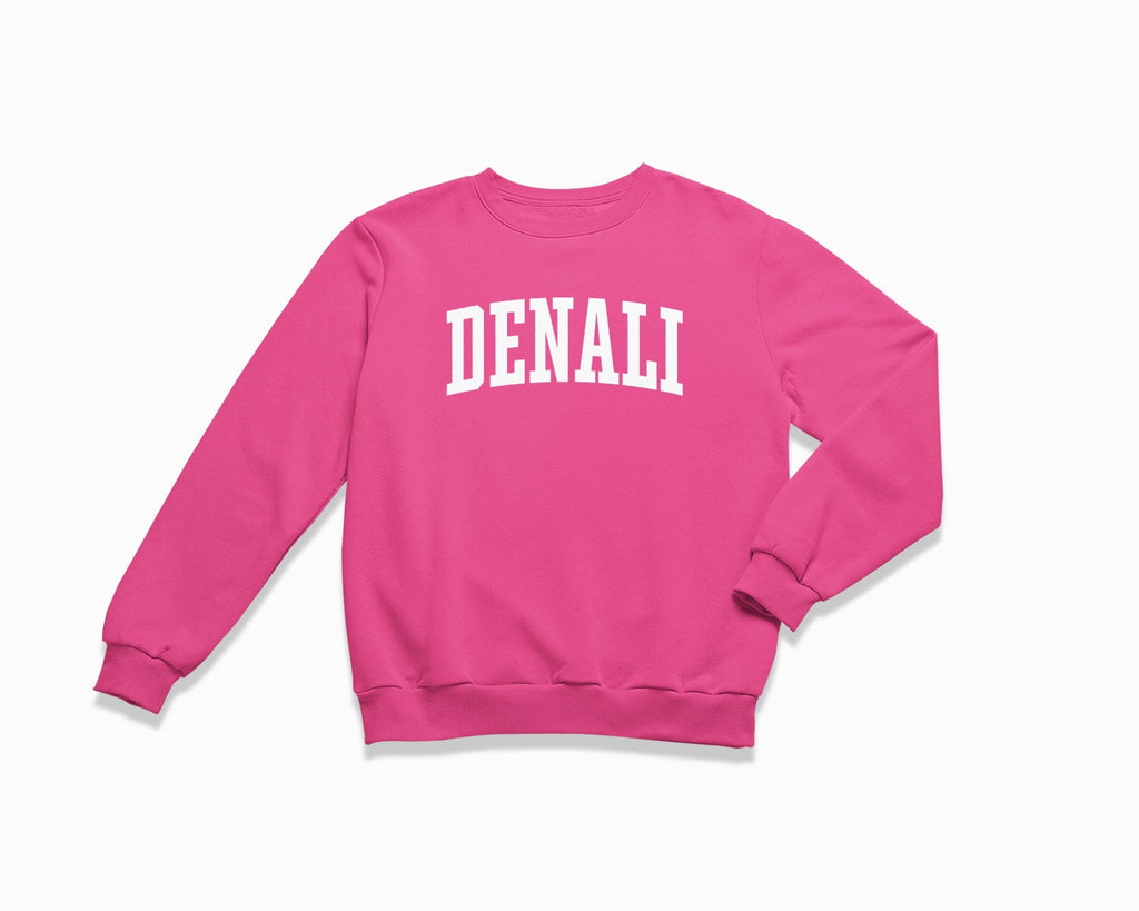 Denali Crewneck Sweatshirt - Fuchsia