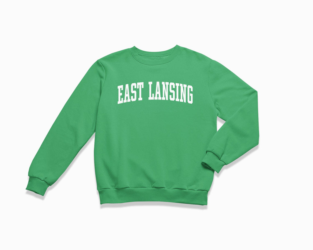 East Lansing Crewneck Sweatshirt - Irish Green