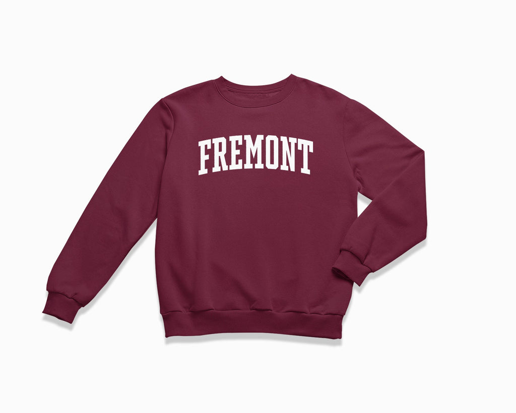 Fremont Crewneck Sweatshirt - Maroon