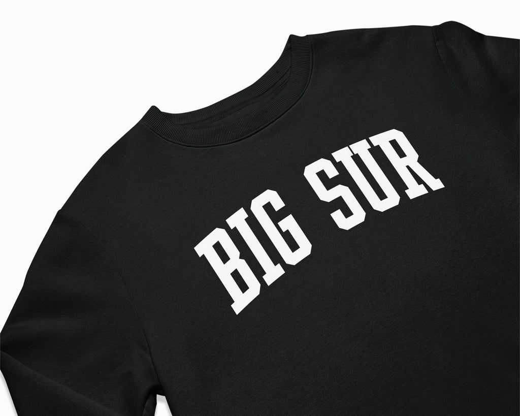 Big Sur Crewneck Sweatshirt - Black