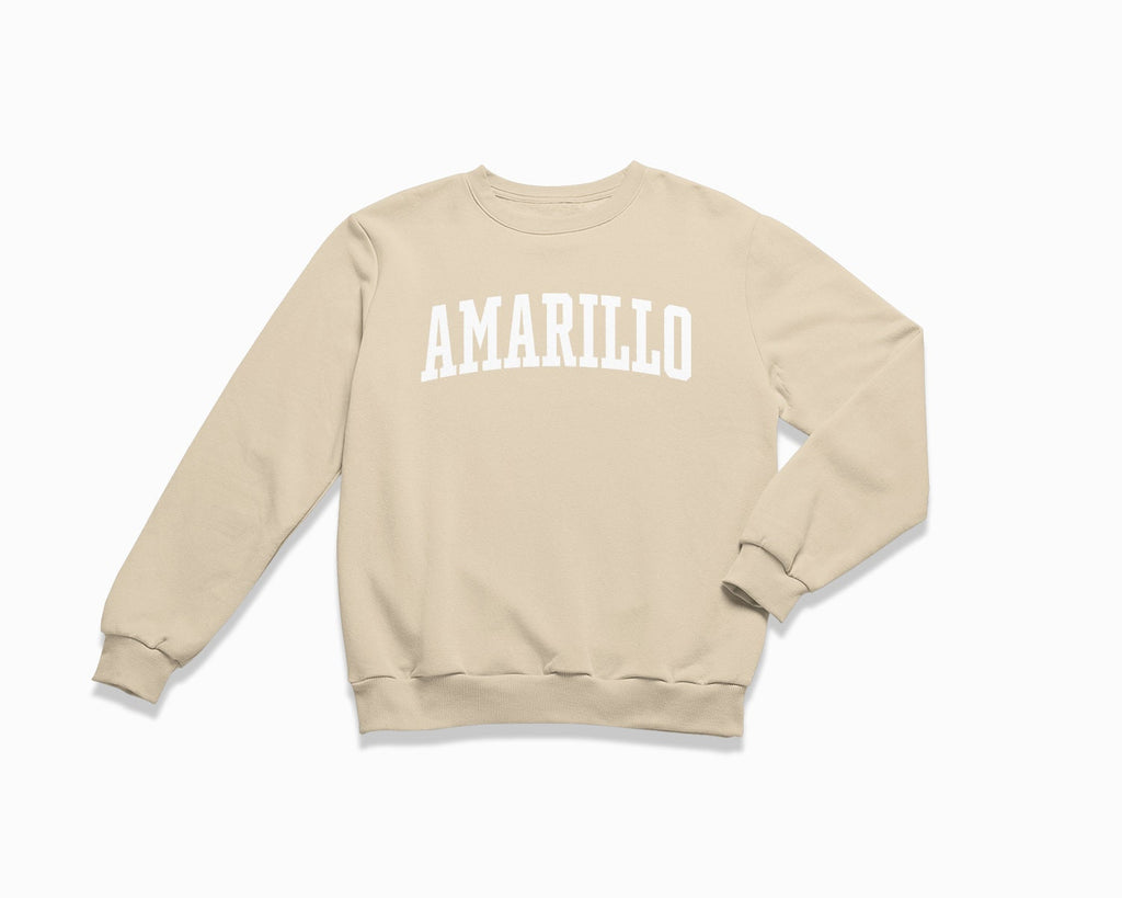 Amarillo Crewneck Sweatshirt - Sand