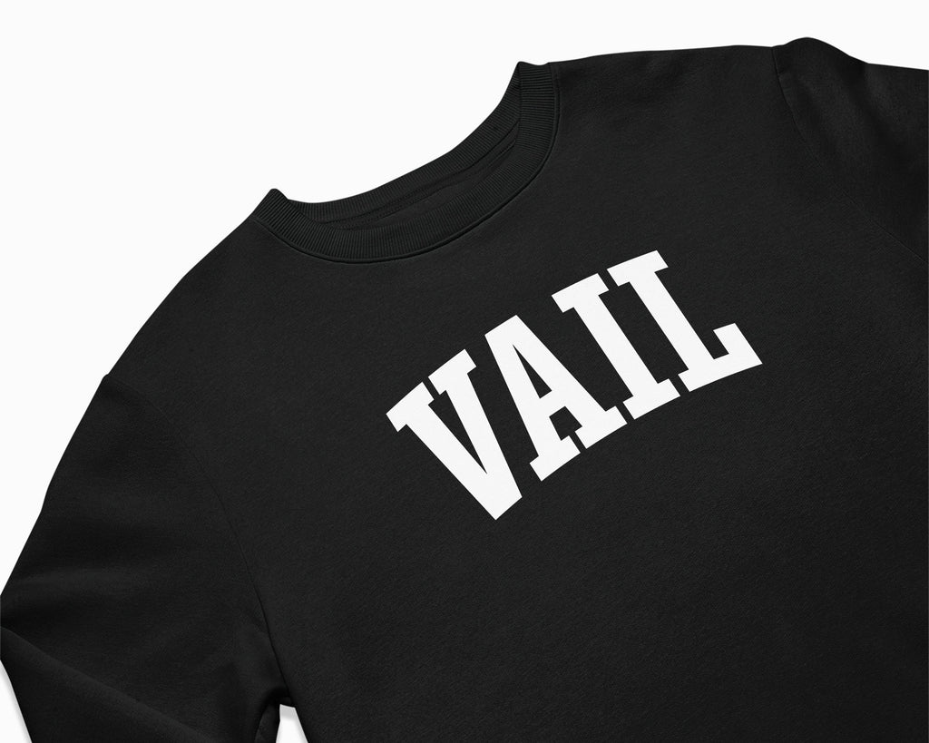 Vail Crewneck Sweatshirt - Black