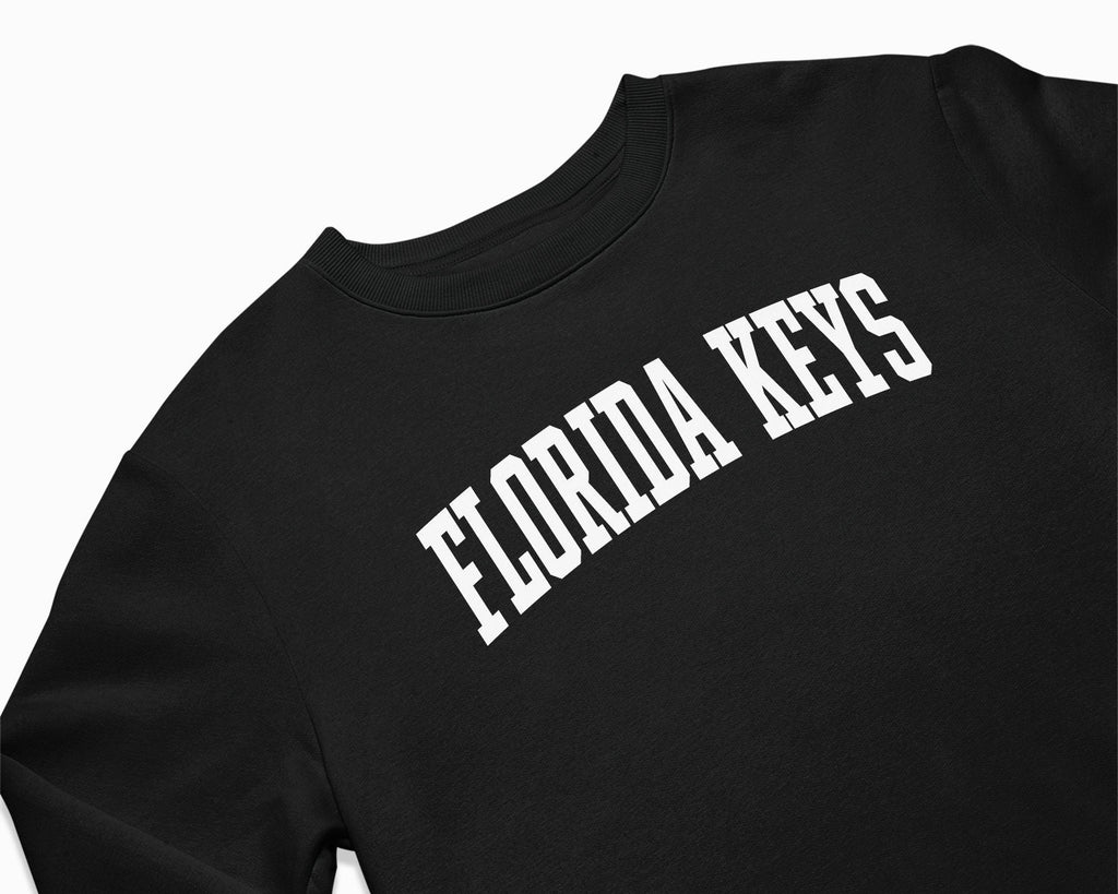 Florida Keys Crewneck Sweatshirt - Black