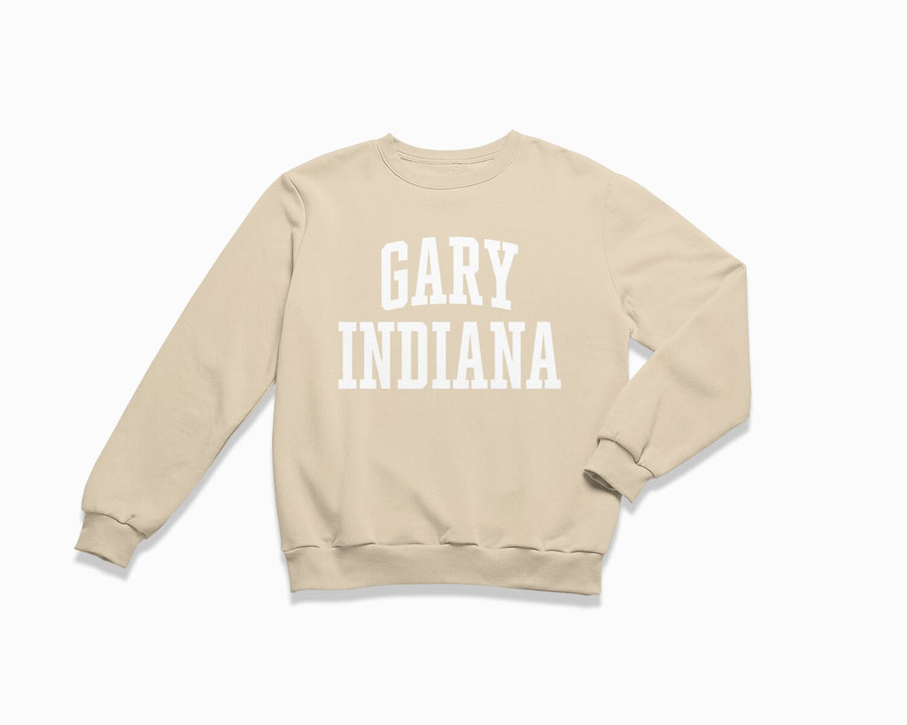 Gary Indiana Crewneck Sweatshirt - Sand