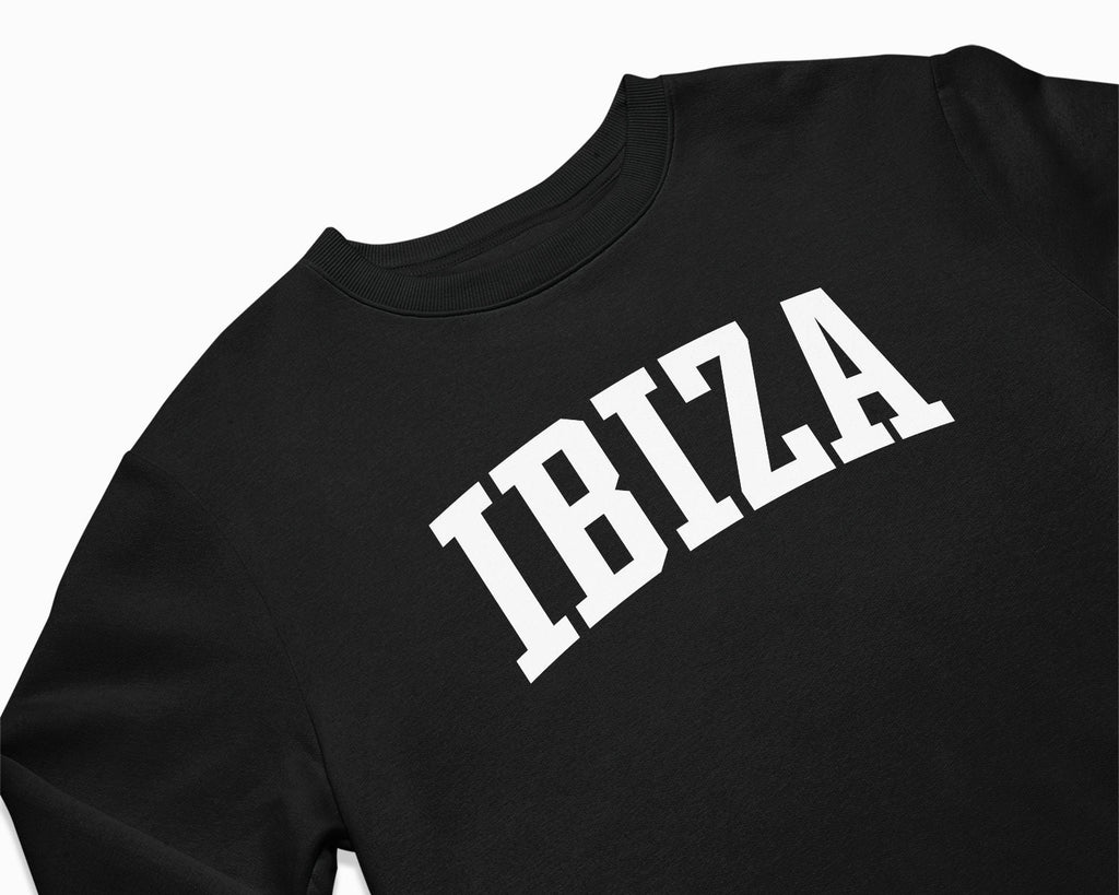 Ibiza Crewneck Sweatshirt - Black