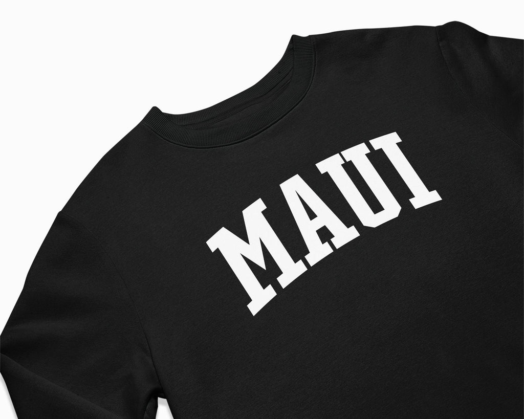 Maui Crewneck Sweatshirt - Black