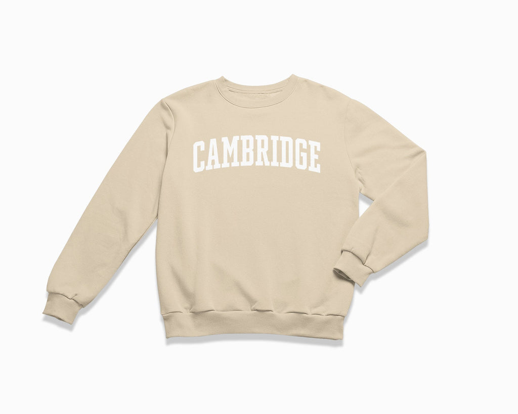 Cambridge Crewneck Sweatshirt - Sand