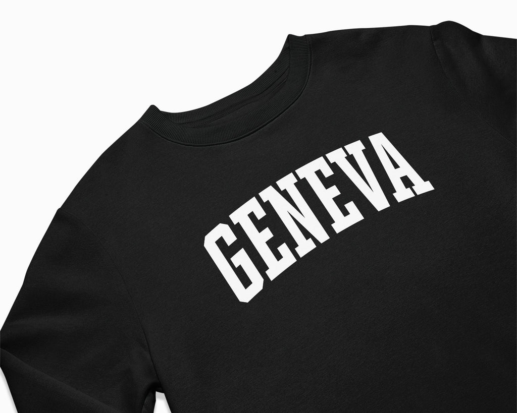 Geneva Crewneck Sweatshirt - Black