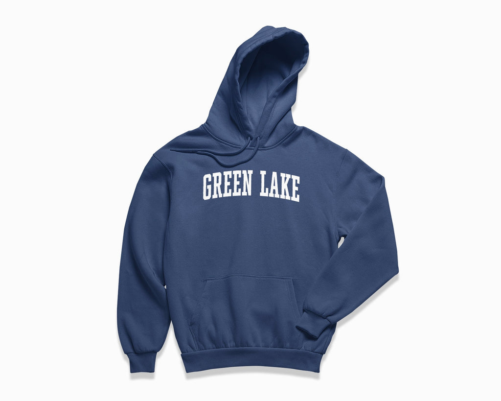 Green Lake Hoodie - Navy Blue