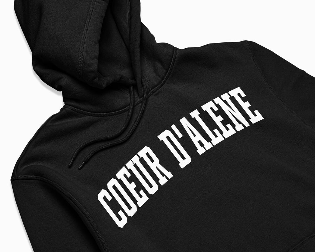 Coeur d'Alene Hoodie - Black