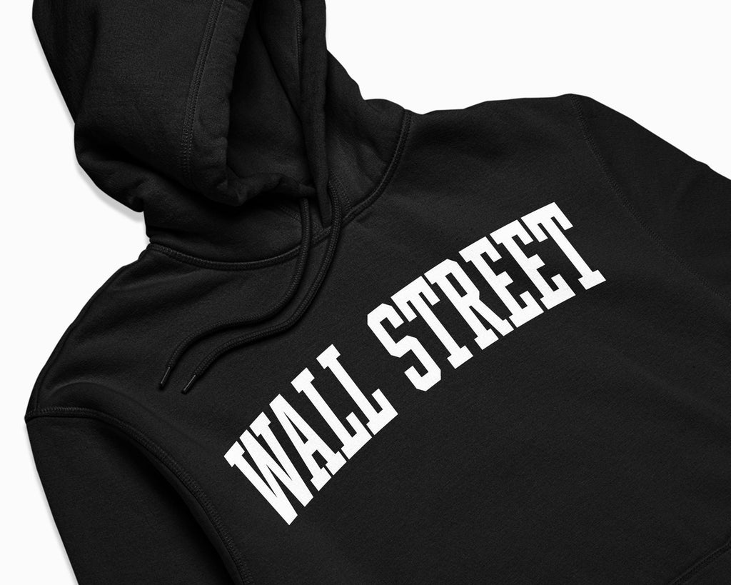 Wall Street Hoodie - Black