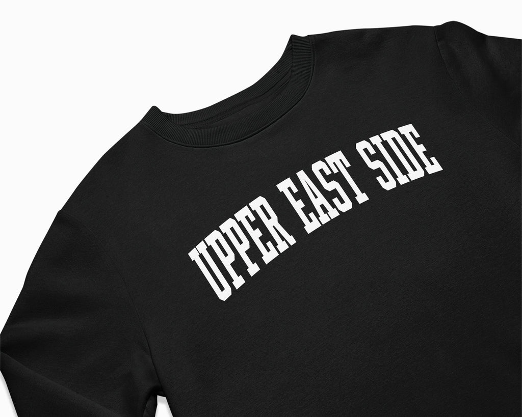 Upper East Side Crewneck Sweatshirt - Black