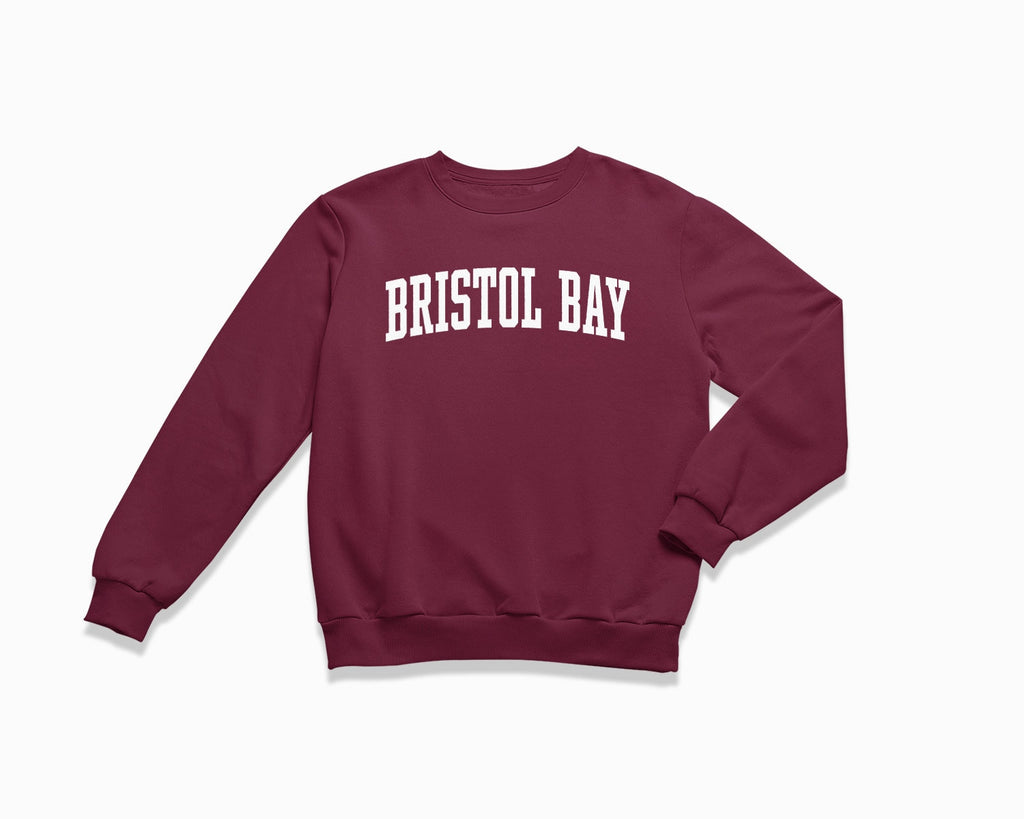 Bristol Bay Crewneck Sweatshirt - Maroon