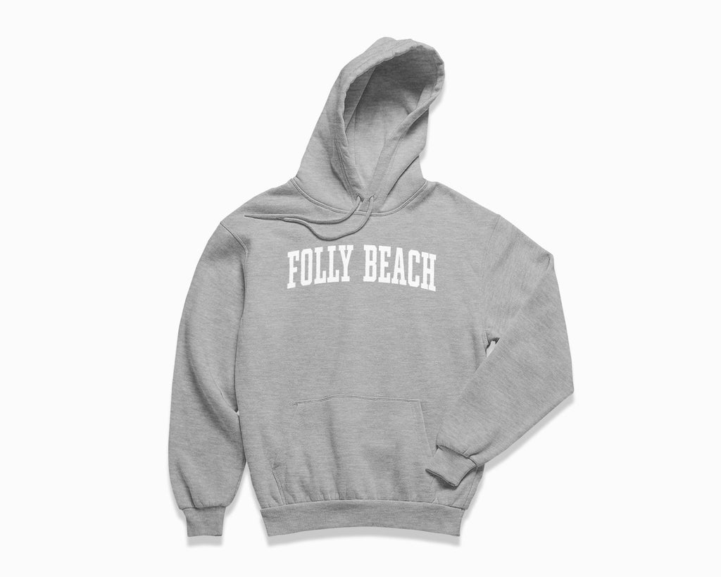 Folly Beach Hoodie - Sport Grey