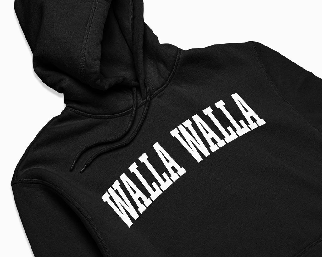 Walla Walla Hoodie - Black
