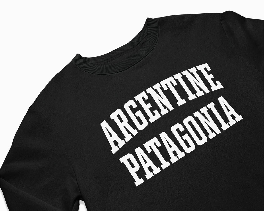 Argentine Patagonia Crewneck Sweatshirt - Black