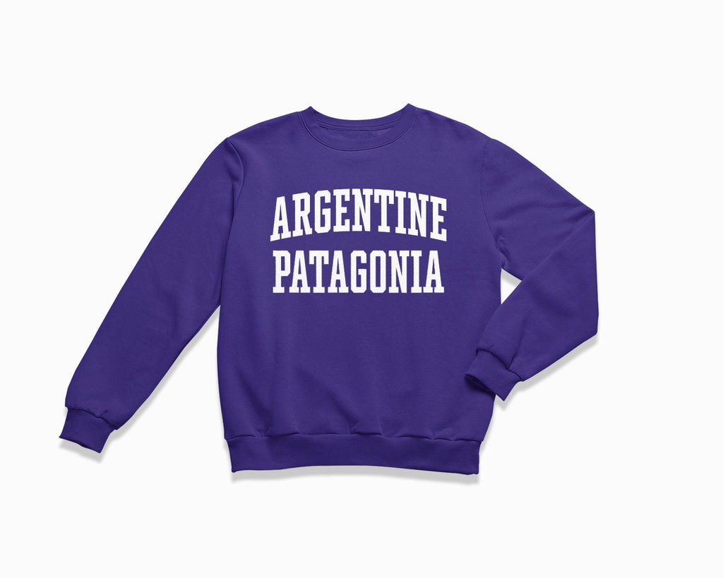 Argentine Patagonia Crewneck Sweatshirt - Purple