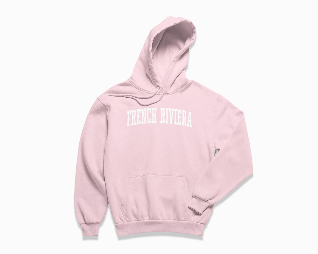 French Riviera Hoodie - Light Pink