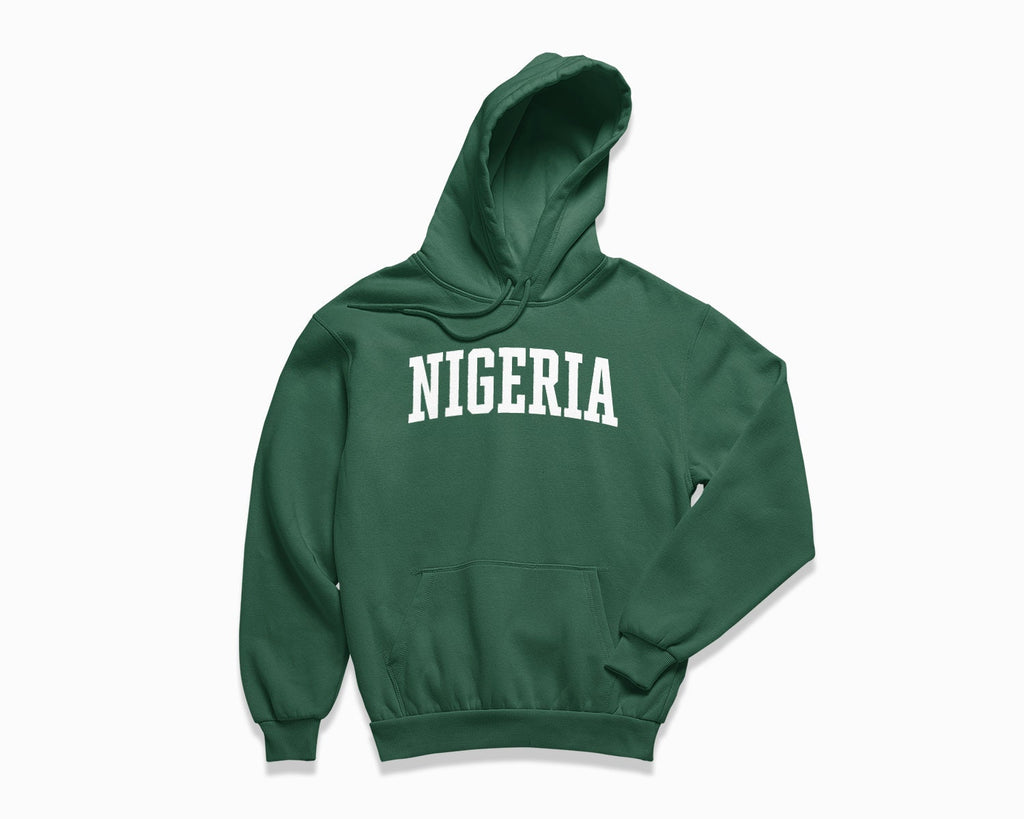 Nigeria Hoodie - Forest Green