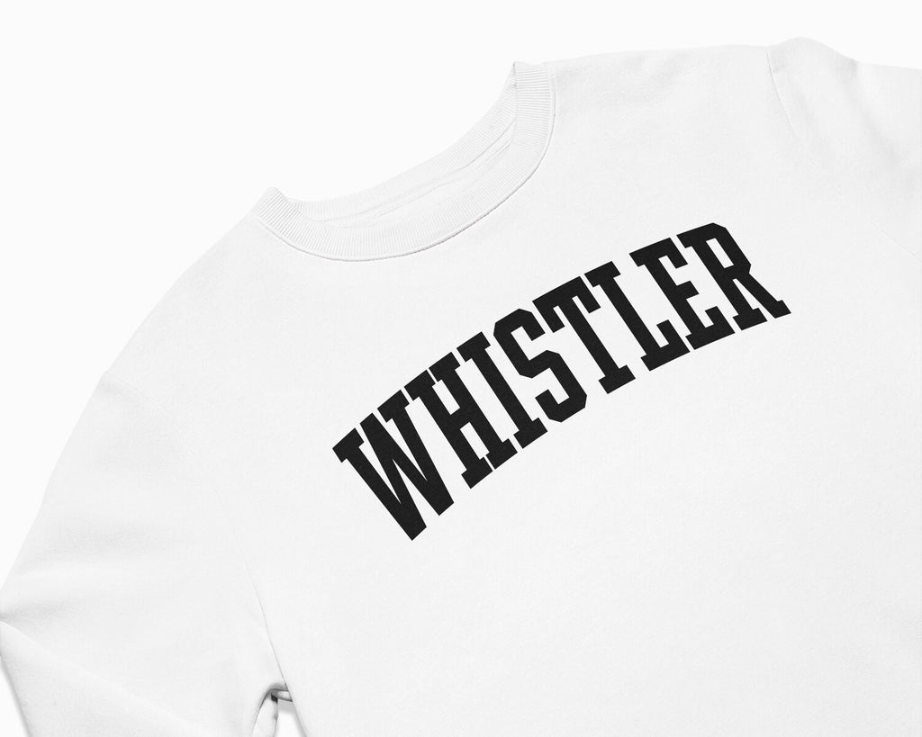 Whistler Crewneck Sweatshirt - White/Black